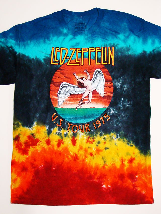 Led Zeppelin Icaris - Rainbow tie dyed t-shirt album art print